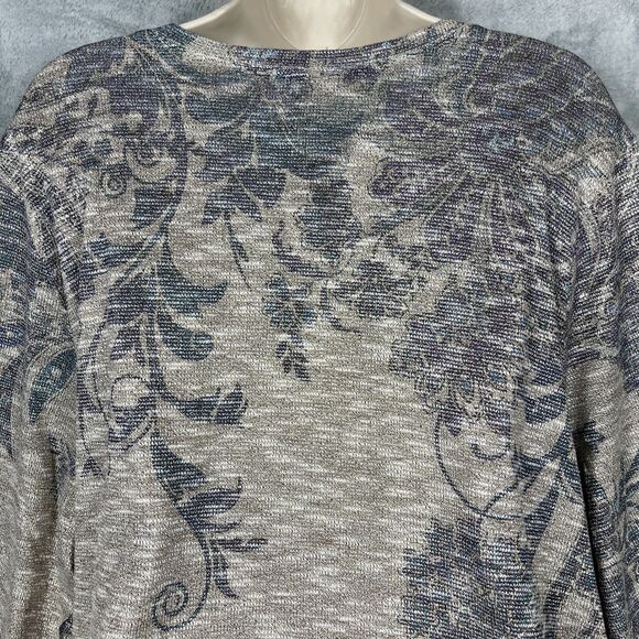 Catherines Top Womens Plus Size 4X Blouse Rhinestones Whimsigoth Bohemian Boho - Picture 11 of 15